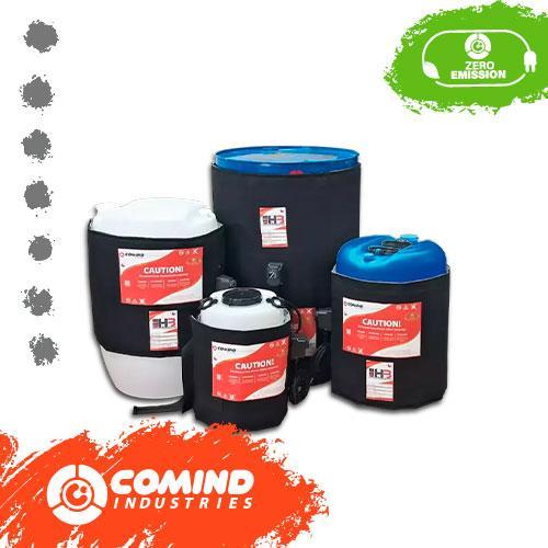 Mantas calefactoras tambor